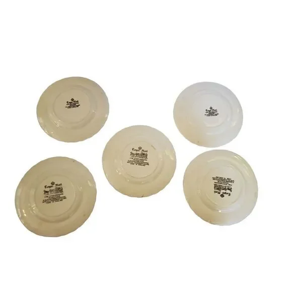 Royal Mail Fine Staffordshire Saucers - Picture 2 of 5